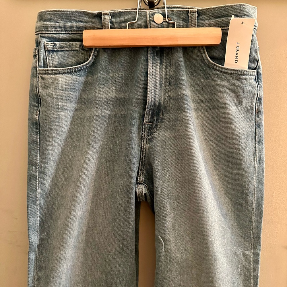 JBRAND High-rise ankle straight